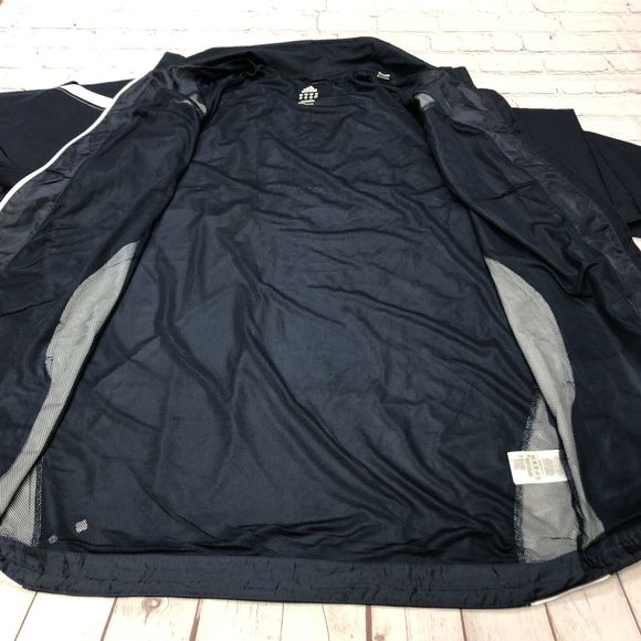 Adidas Men Full Zip Windbreaker Jacket Mesh Lined Size XL Extra Large M107 -19 - Picture 7 of 16